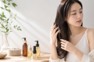ヘアオイルで静電気を防止するには？